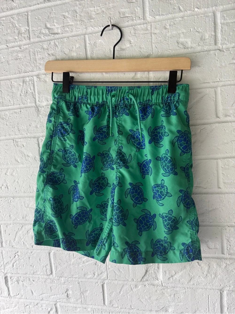 Boys Gap Green Turtle Swim Trunk SZ XL
